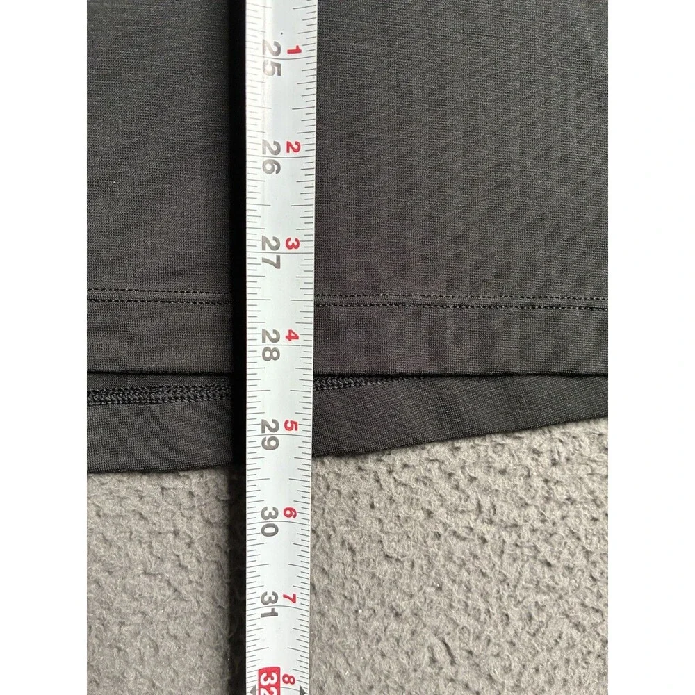 Lululemon Men’s Black Performance Evolution Polo Shirt Size L Stretch Golf - Picture 6 of 11